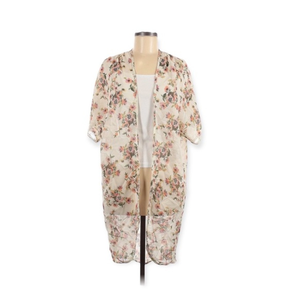 Live 4 Truth🦎Women Ivory Kimono🌵Sz S
